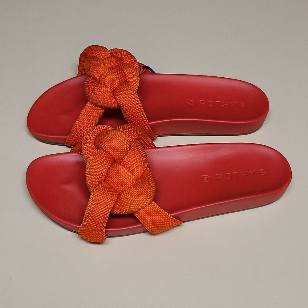 Rothy's Red and Orange Sandals - Picture 3 of 8